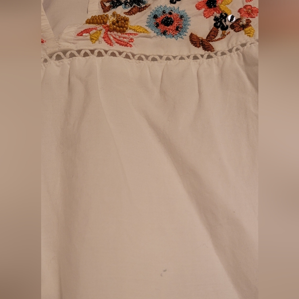 Zara embroidered top - Picture 7 of 7